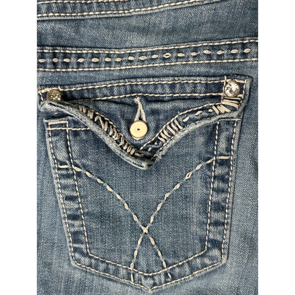 Miss Me Capri Y2K flap pocket denim jeans 28 - Picture 7 of 7
